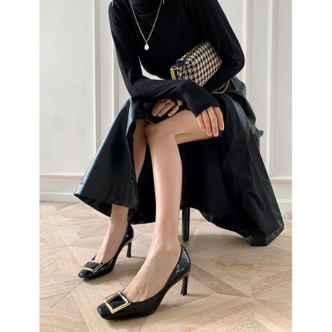 Giada™ | Sandały z kwadratowym czubkiem