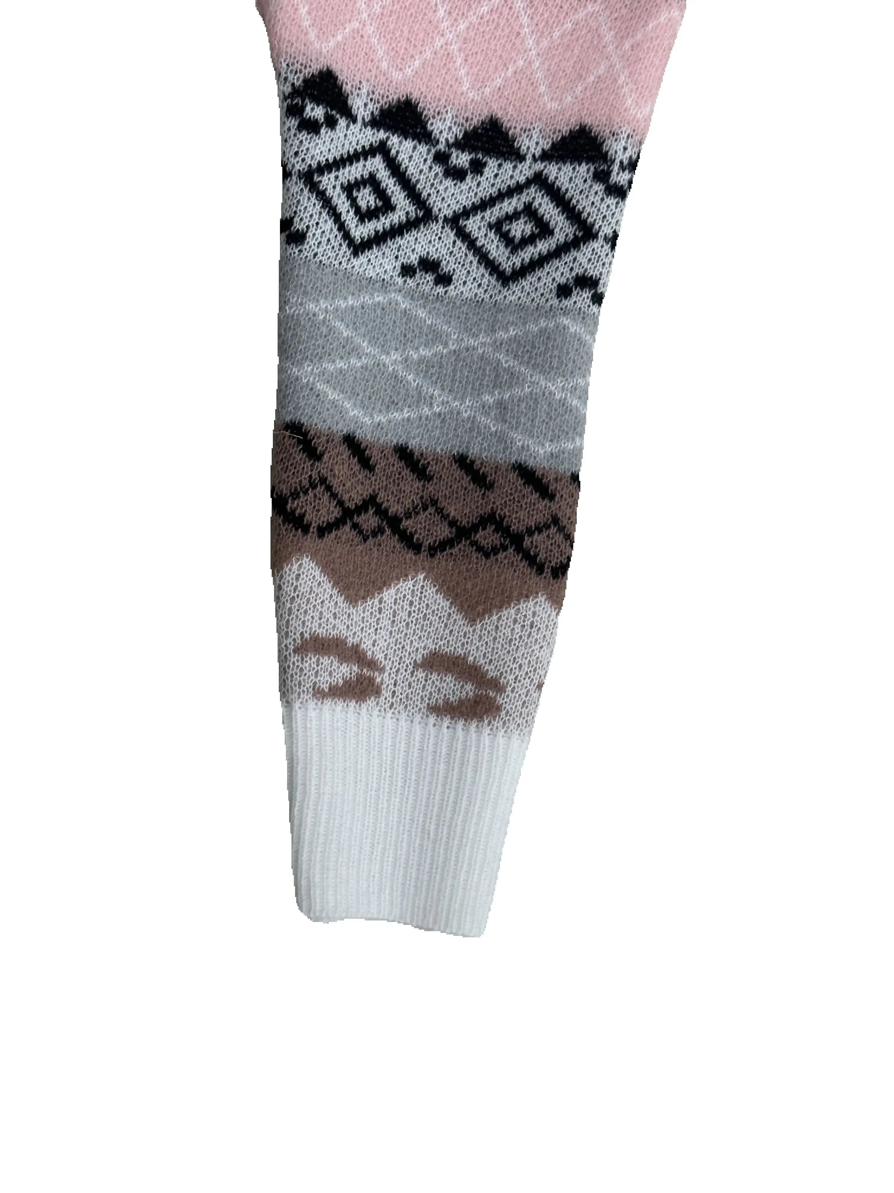 Ella | Retro Jacquard Sweater