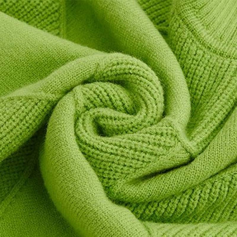 Denise | Ciepły sweter z wysokim kołnierzem