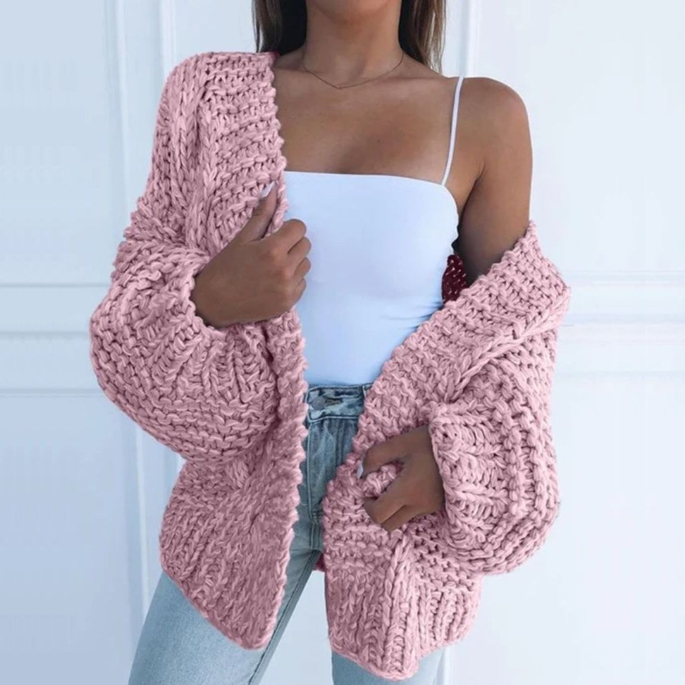 Eleanor | Chunky Knit Cardigan