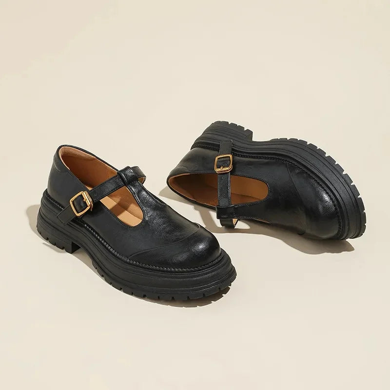 Chiara | Eleganckie Buty Mary Jane z Luksusowej Skóry