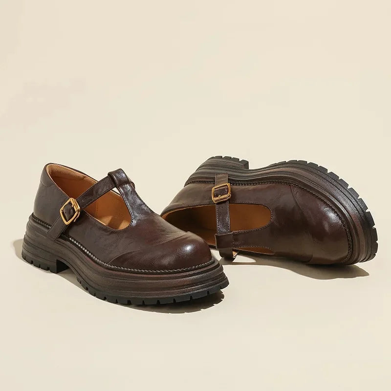 Chiara | Eleganckie Buty Mary Jane z Luksusowej Skóry