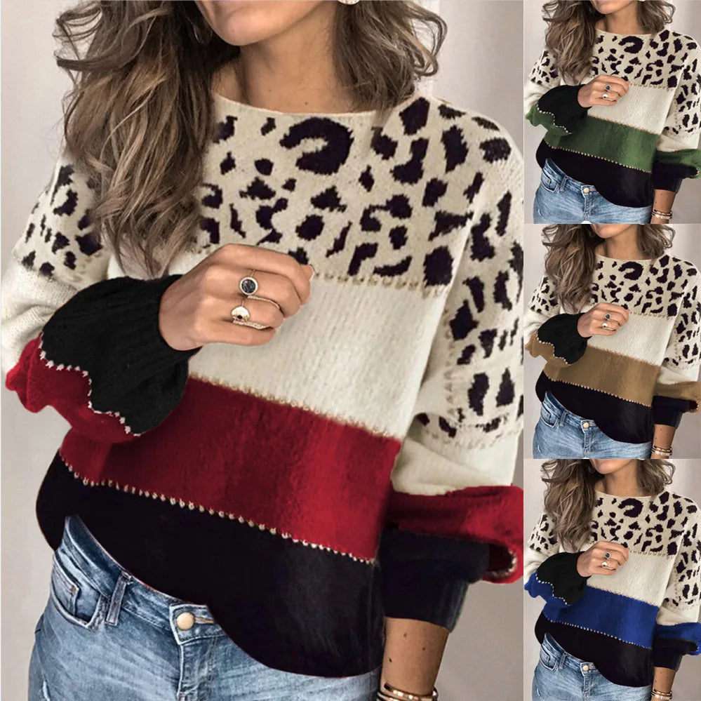 Leona | Leopard Print Sweater