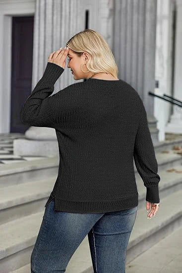 Isabella | Relaxed Fit Long Sleeve Sweater