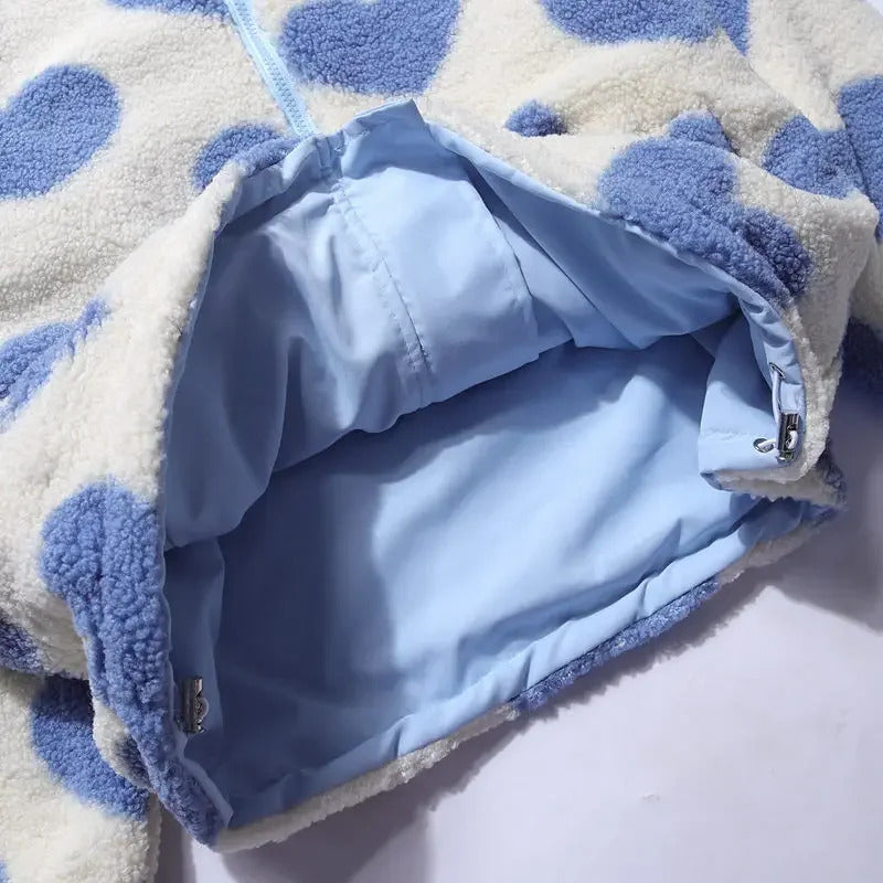 Jolanta | Dwustronna Kurtka z Sercem