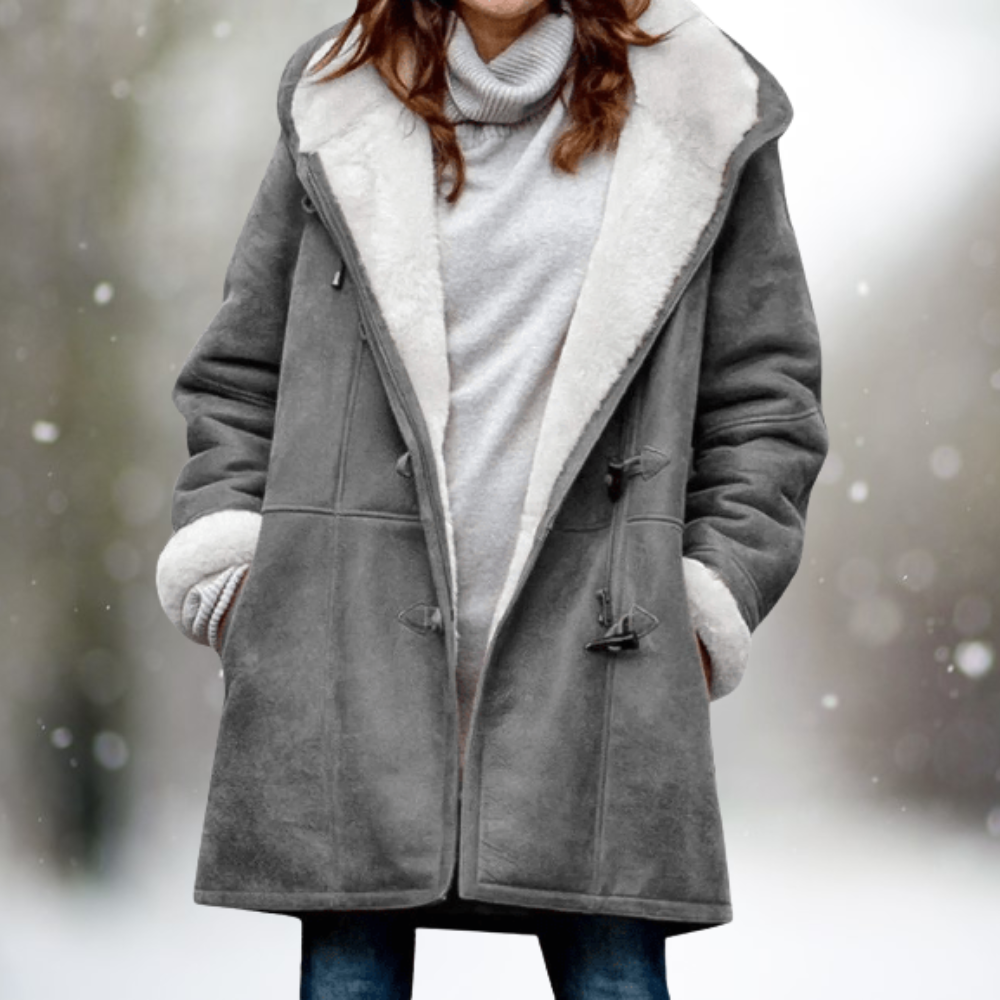 Vionna™ | Ciepły i Elegancki Płaszcz z Polaru