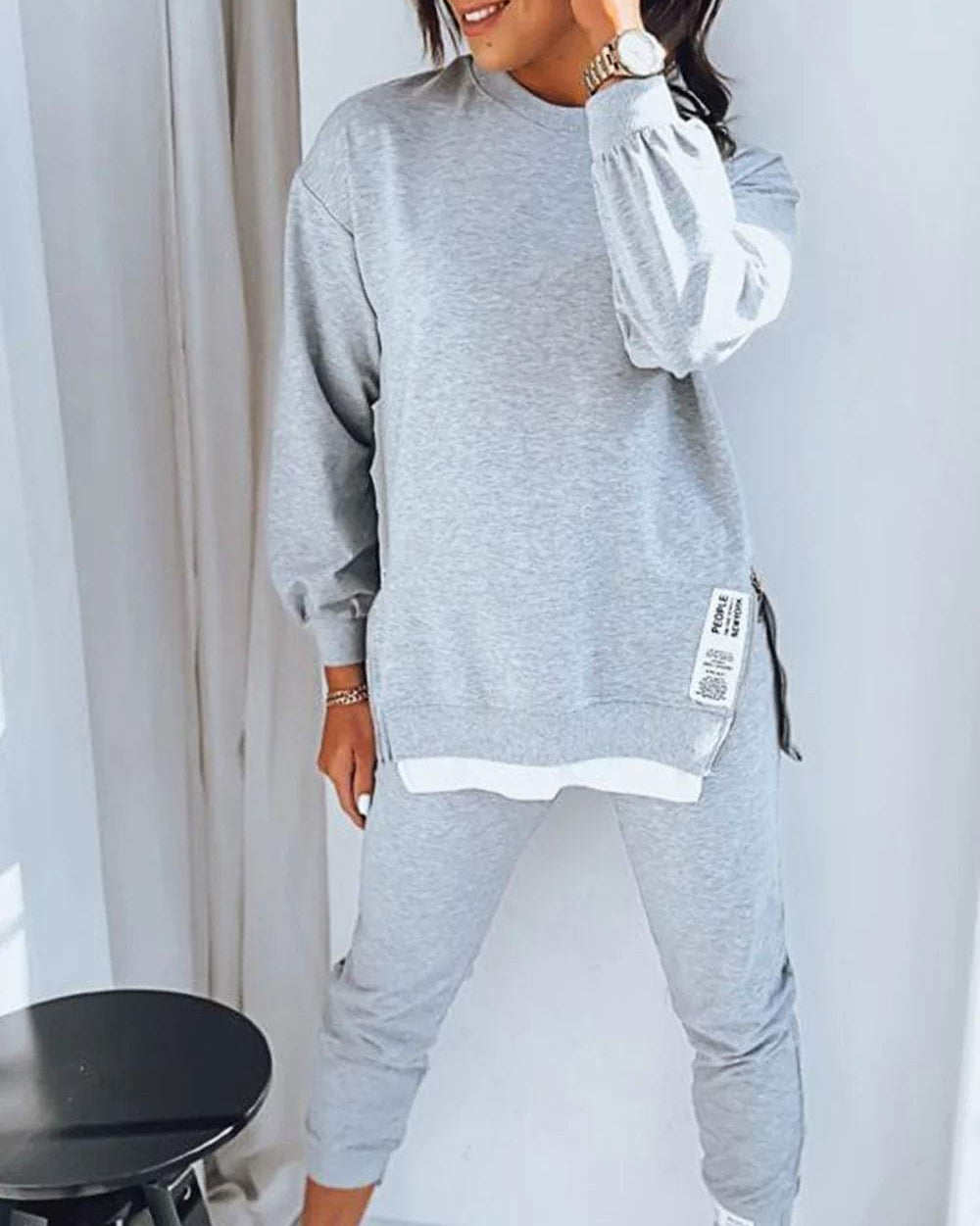 Mari | Wygodny Dwuczęściowy Zestaw na Co Dzień