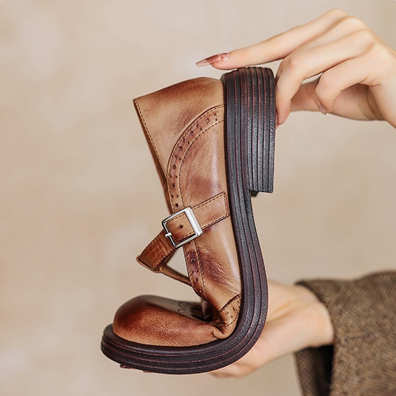 Verda | Eleganckie wegańskie buty skórzane
